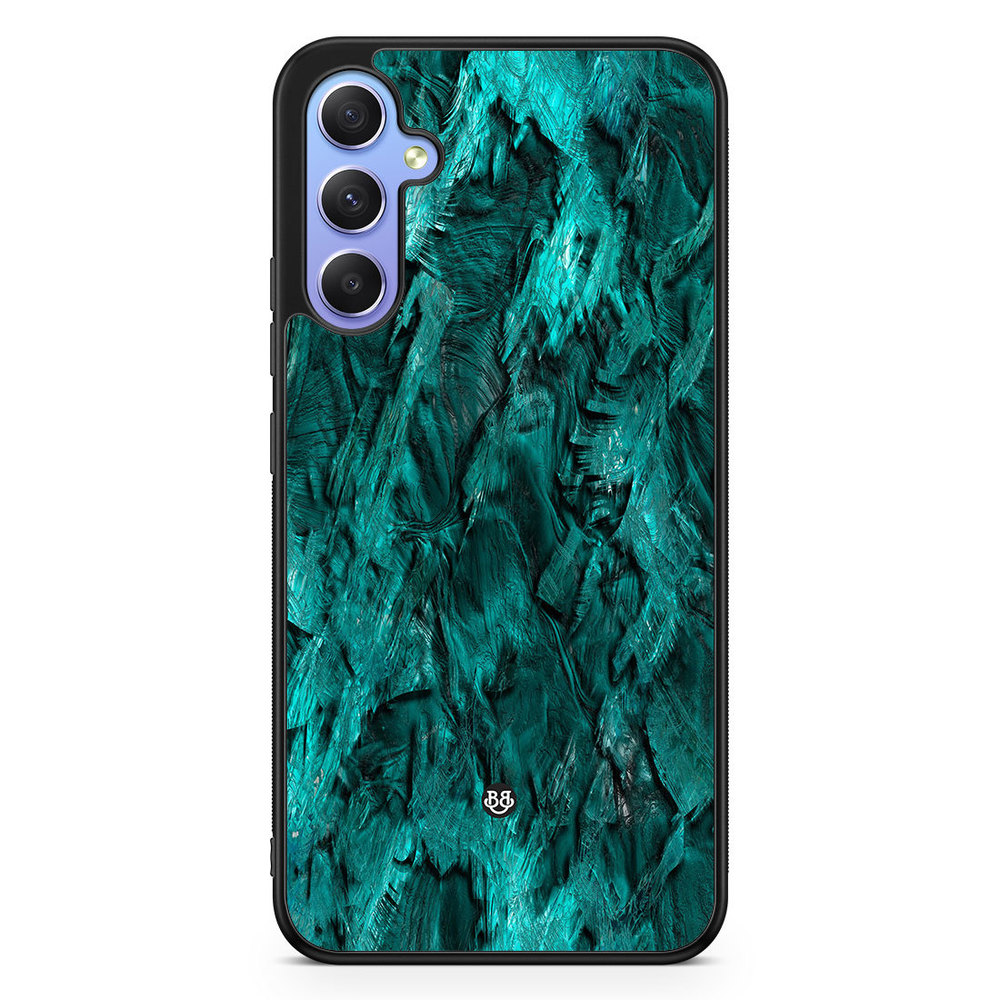 Samsung Galaxy A34 5G Case - Green Crystal
