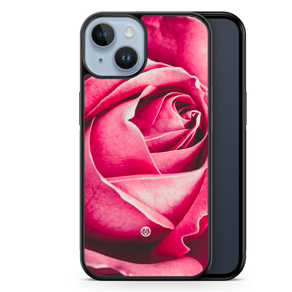 iPhone 14 Plus Case - Pink Rose
