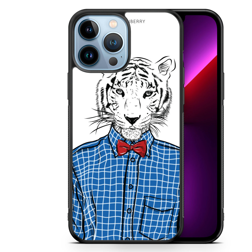 iPhone 13 Pro Max Case - Hipster Tiger