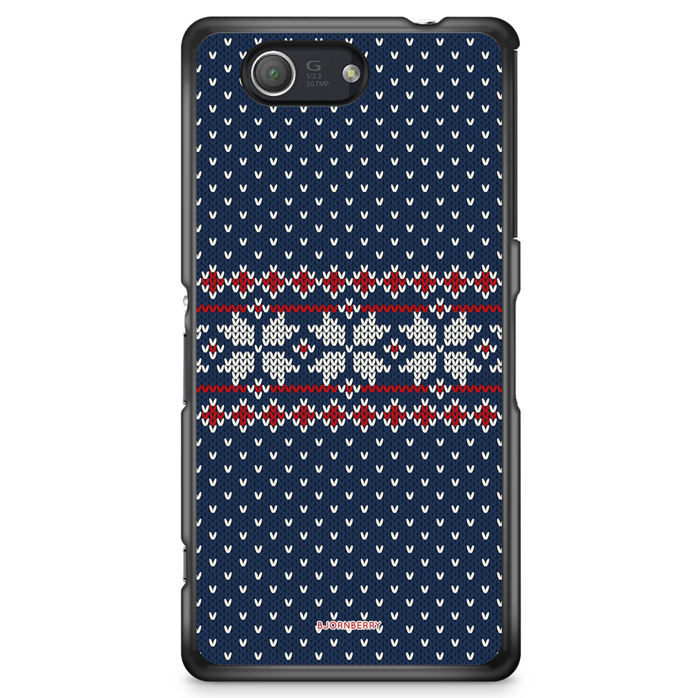 Sony Xperia Z3 Compact Case - Knitted Xmas