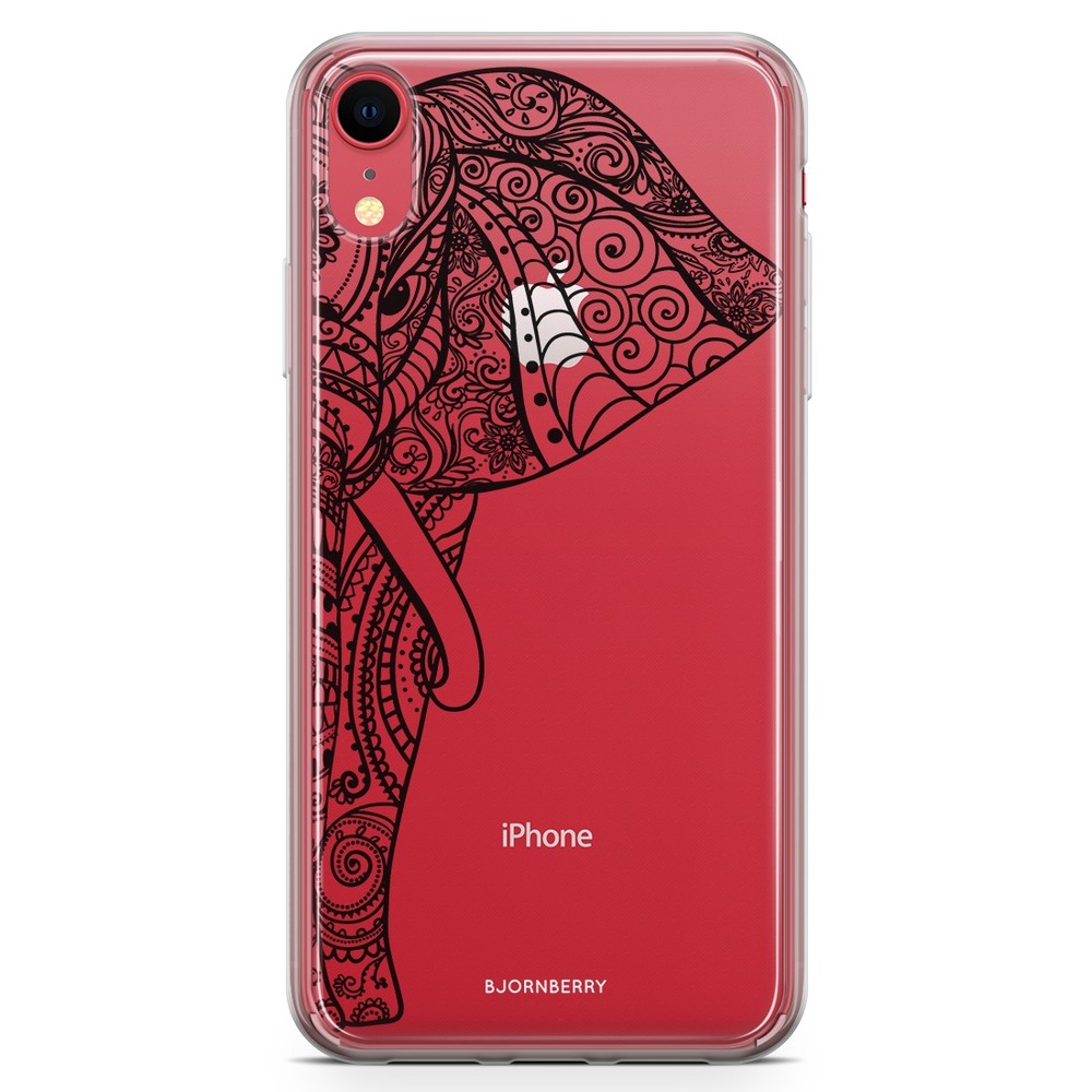 iPhone XR Fashion Case - Mandala Elephant
