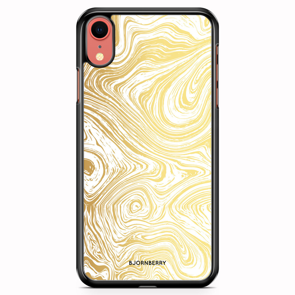 iPhone XR Case - Gold Marble
