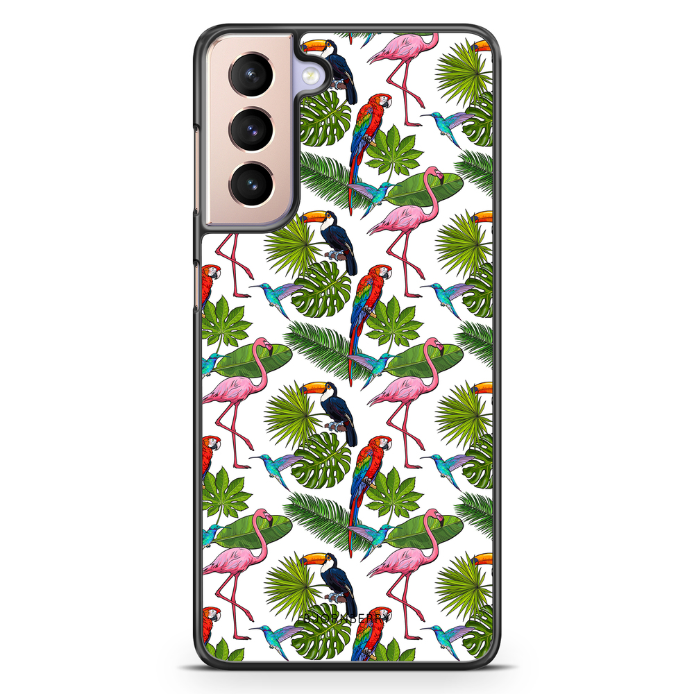 Samsung Galaxy S21 Case - Tropical Pattern