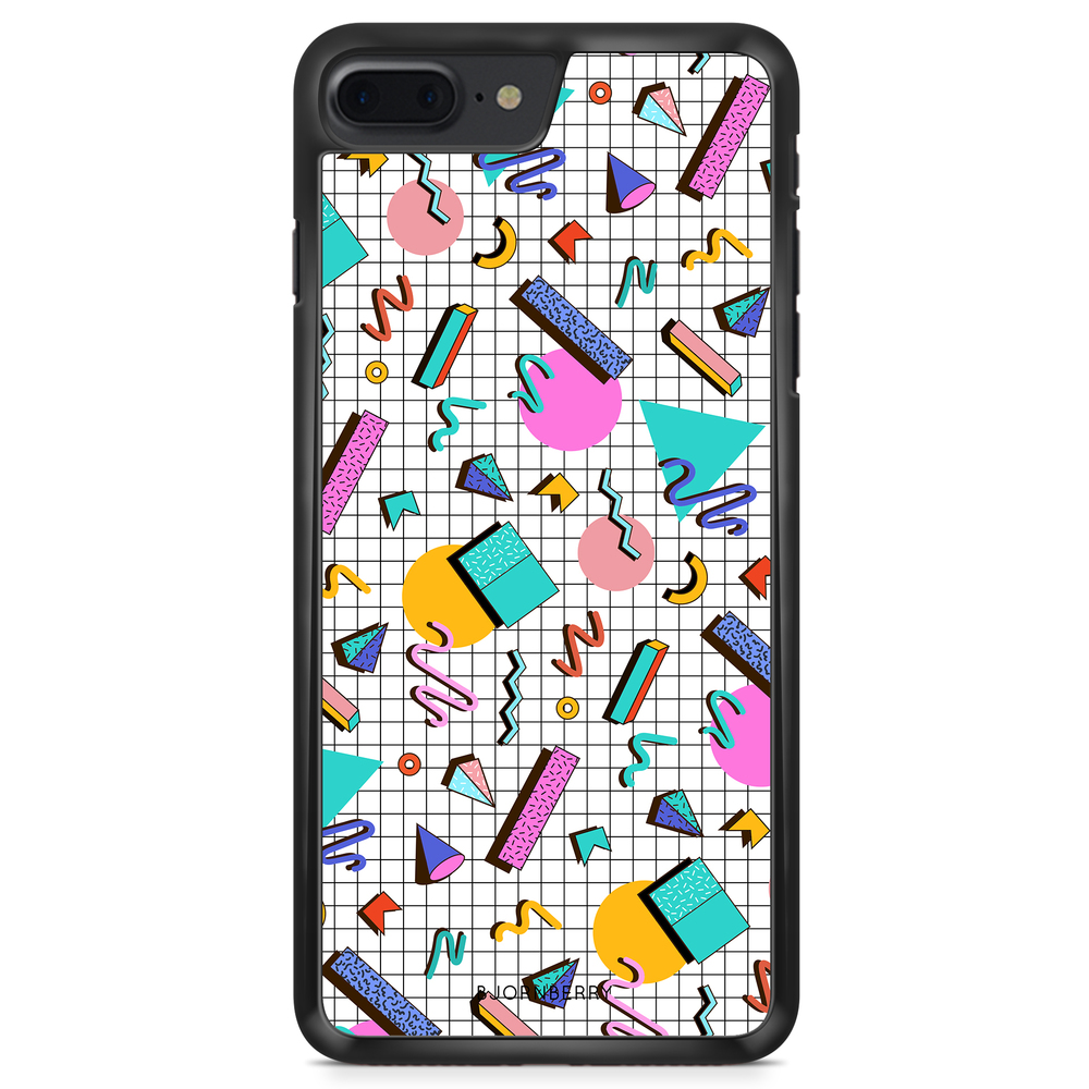 iPhone 8 Plus Case - 80s Pattern