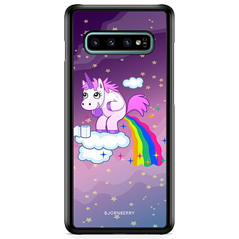 Samsung Galaxy S10 Skal - Bajsande Enhörning
