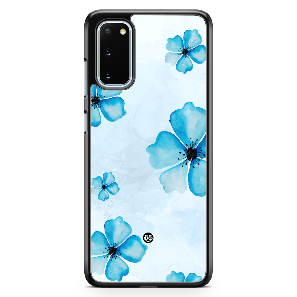 Samsung Galaxy S20 Case - WILD BLOOM - Blue Bloom