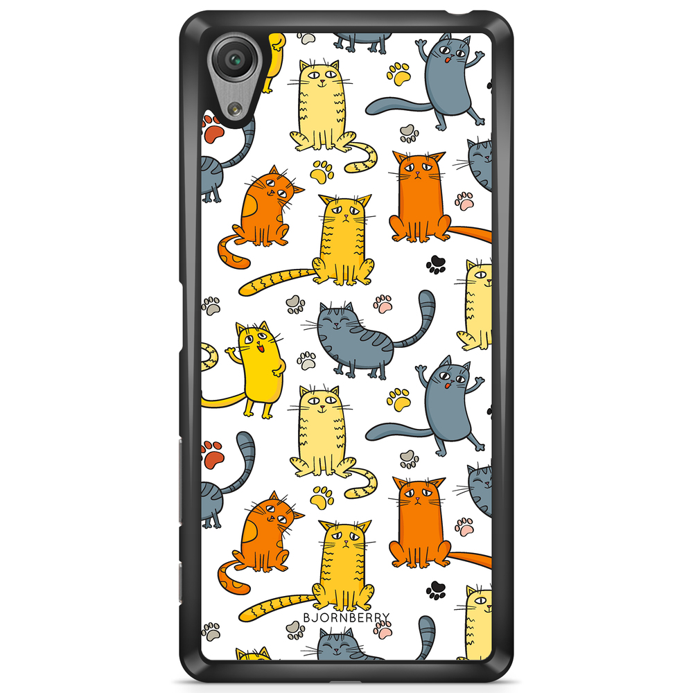 Sony Xperia XA1 Case - Cat Pattern