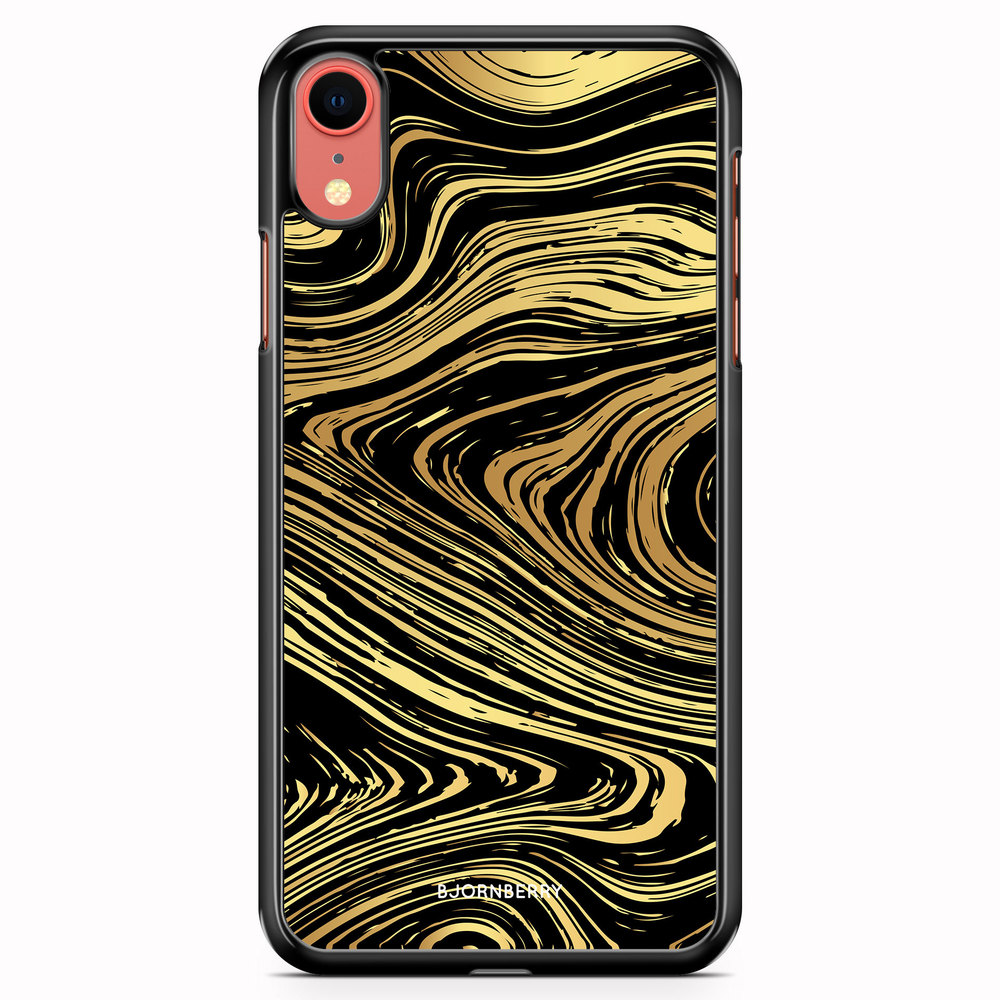 iPhone XR Case - Gold Marble