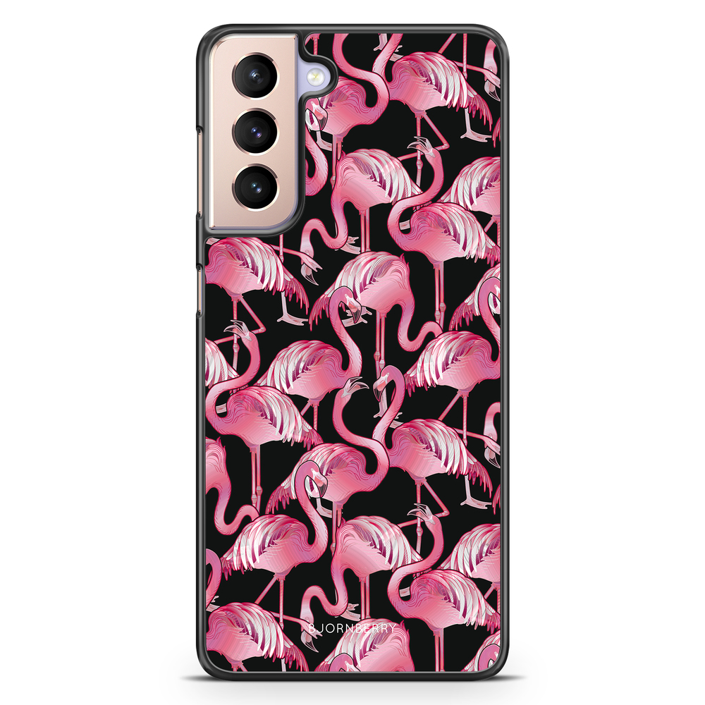 Samsung Galaxy S21 Case - Flamingos