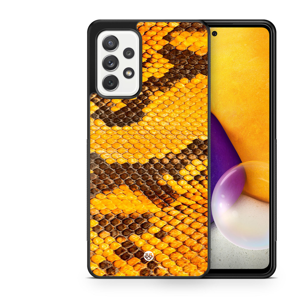 Samsung Galaxy A52/A52s 5G Case - Yellow Snake