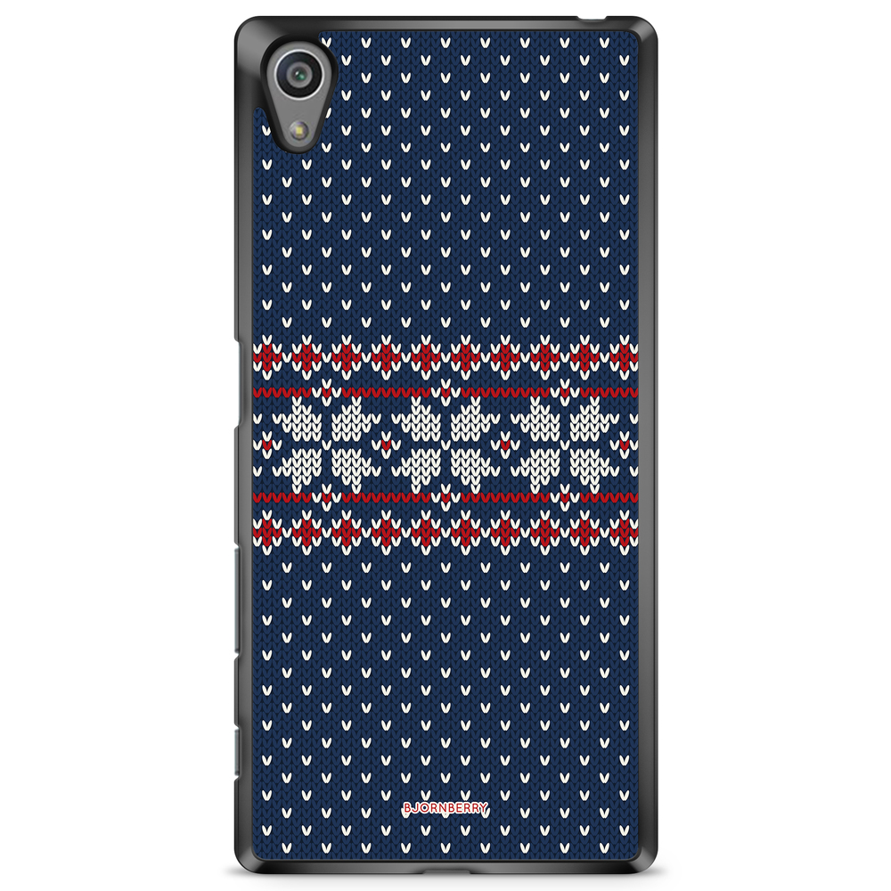 Sony Xperia Z5 Premium Case - Knitted Xmas