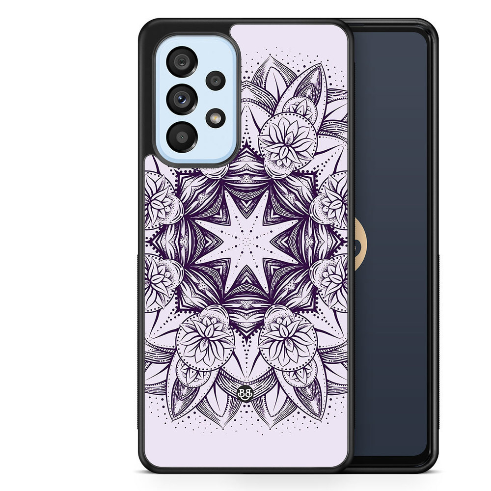 Samsung Galaxy A53 5G Case - Purple Mandala