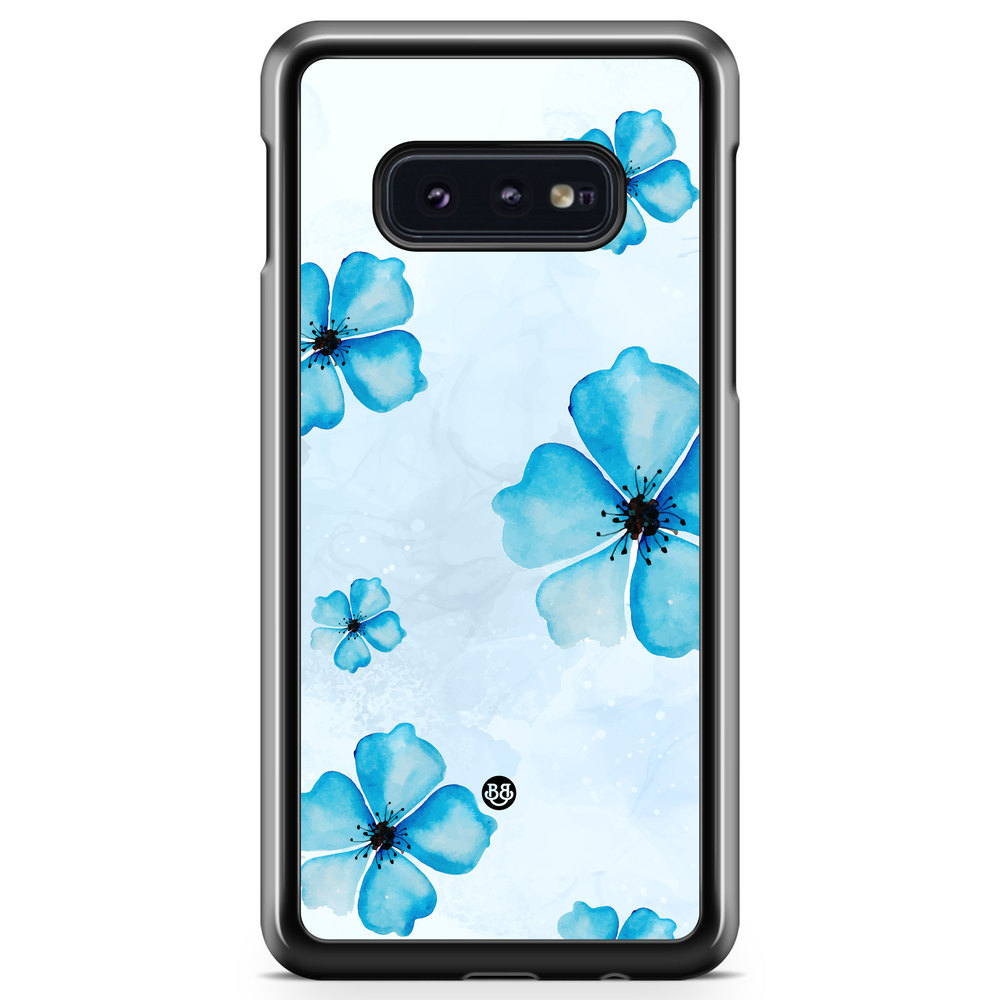 Samsung Galaxy S10e Case - WILD BLOOM - Blue Bloom