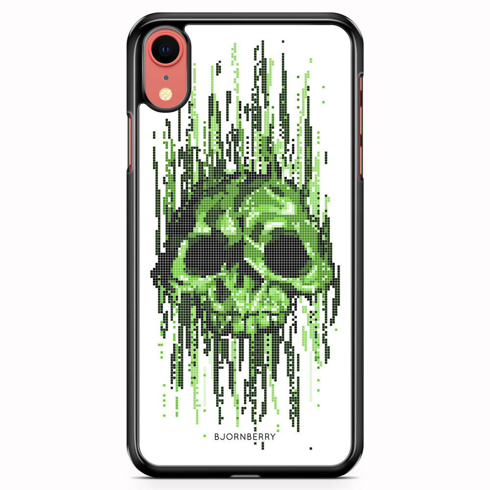 iPhone XR Case - Data Virus Skull