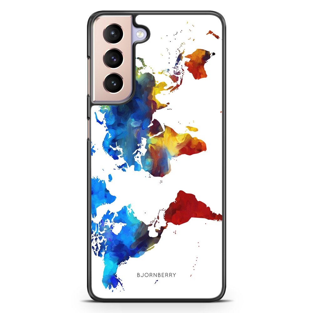 Samsung Galaxy S21 Case - World Map