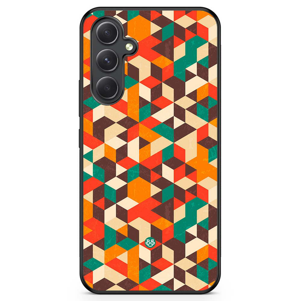Samsung Galaxy A54 5G Case - Retro Geometric