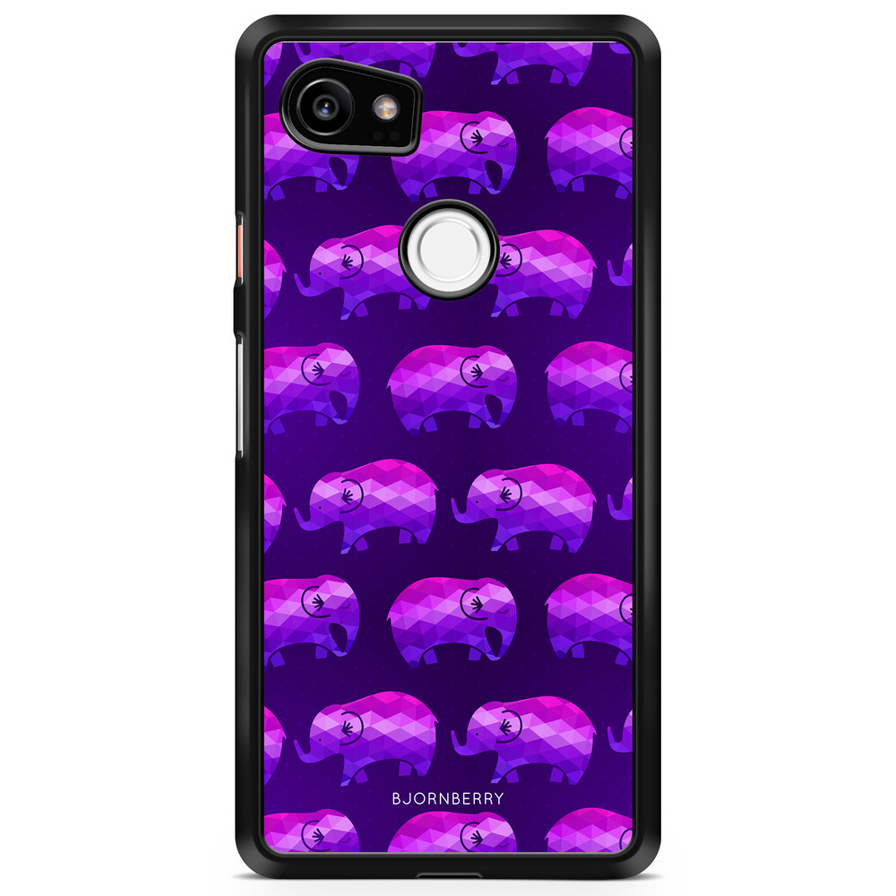 Google Pixel 2 XL Case - Purple Elephant
