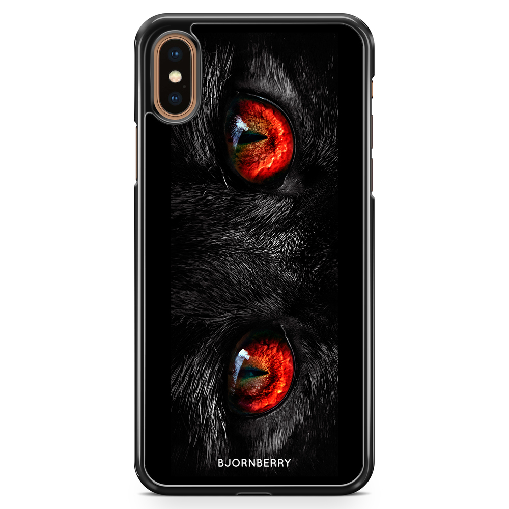 iPhone XS Max Case - Red Cat Eyes