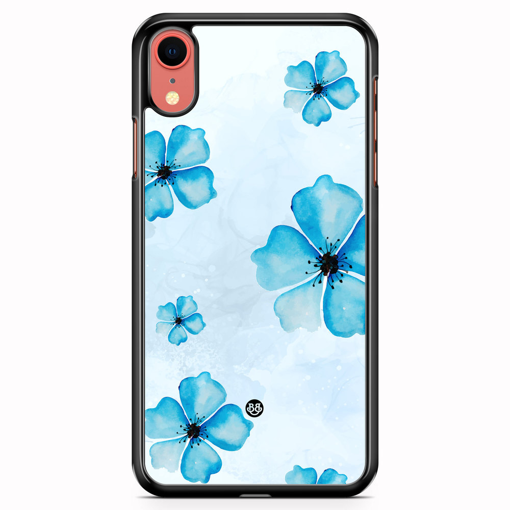iPhone XR Case - WILD BLOOM - Blue Bloom