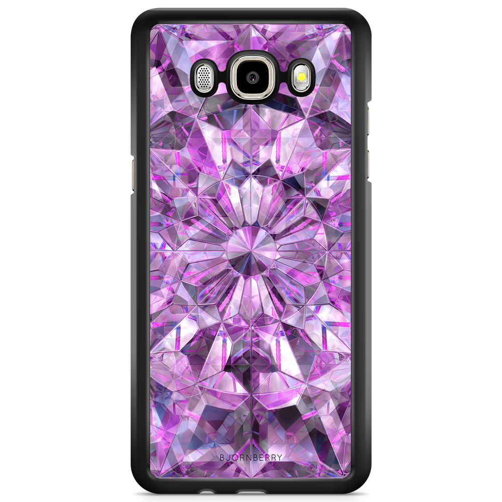 Samsung Galaxy J5 (2015) Case - Purple Crystals