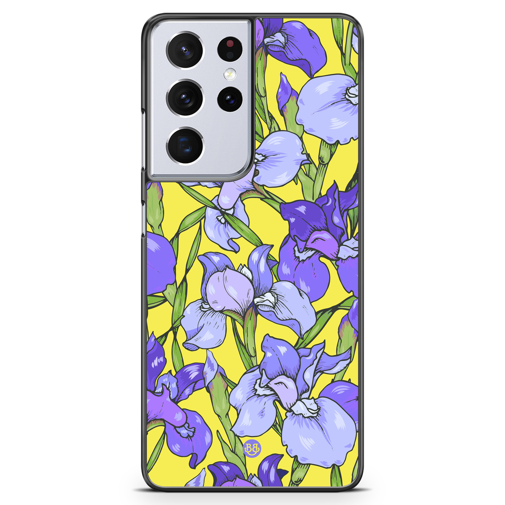 Samsung Galaxy S21 Ultra Case - Iris Flowers