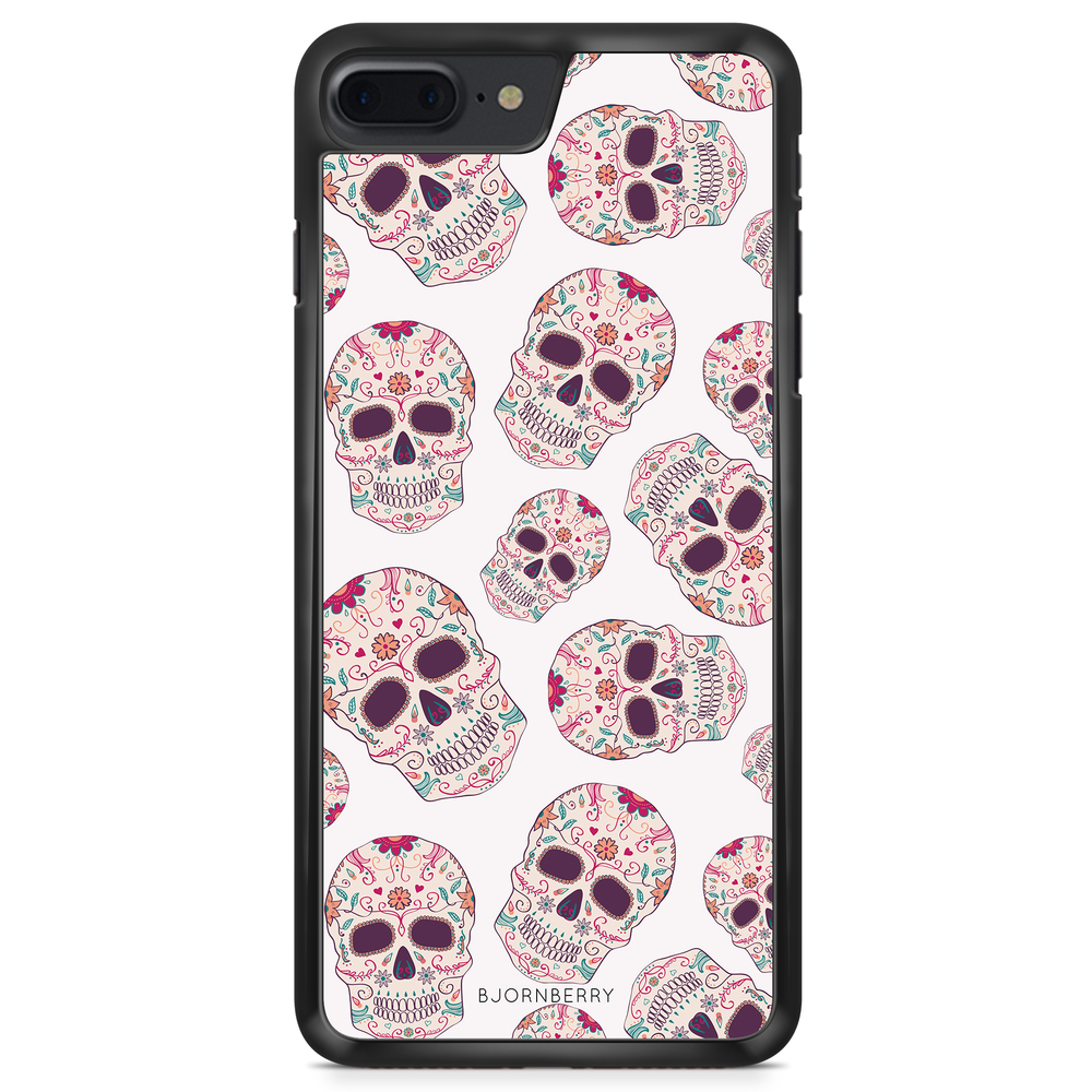 iPhone 8 Plus Case - Calavera Skulls