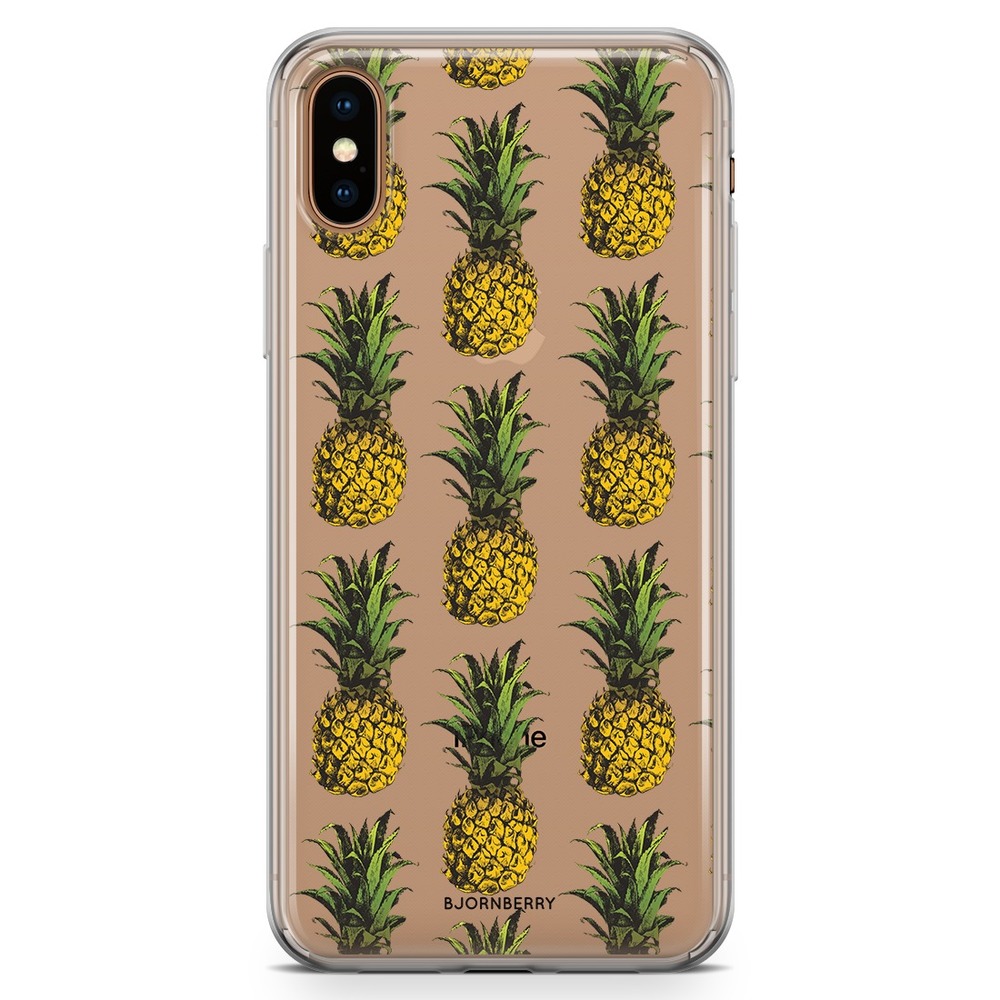 iPhone Xs Max Fashion Case - Pineapple Pattern