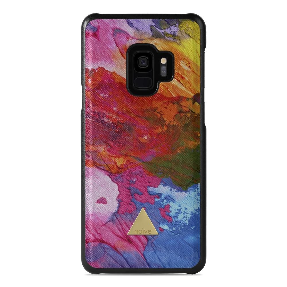 Naive Samsung Galaxy S9 Case - Rainbow Ink