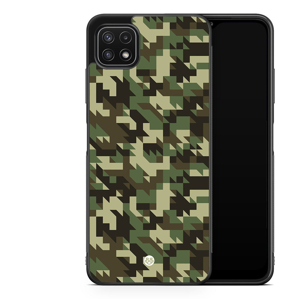 Samsung Galaxy A22 5G Case - Houndstooth Camo