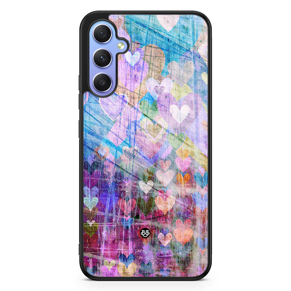 Samsung Galaxy A34 5G Case - Hearts
