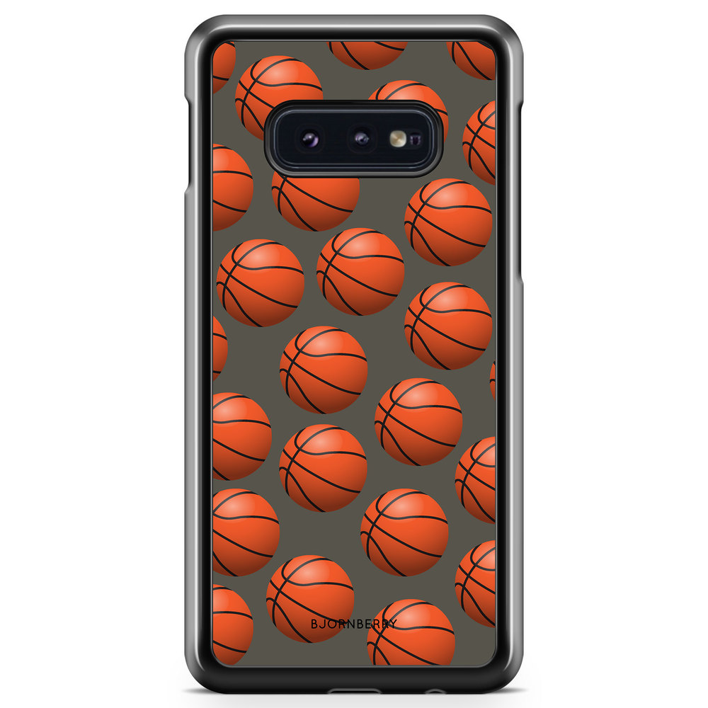 Samsung Galaxy S10e Case - Basketballs Pattern