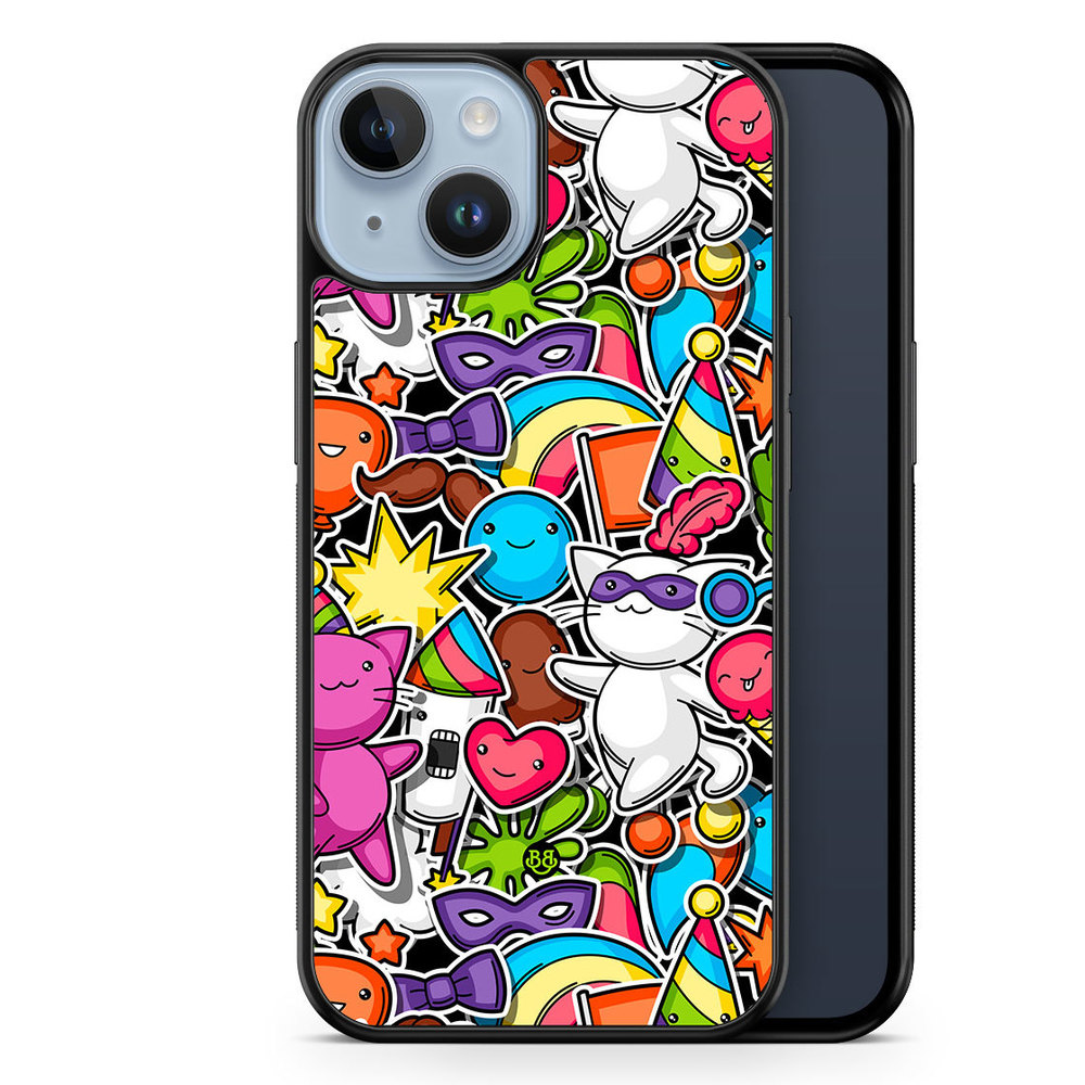iPhone 14 Plus Case - Cute Sticker
