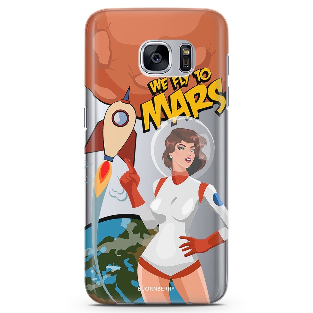 Samsung Galaxy S6 TPU Case - We Fly To Mars