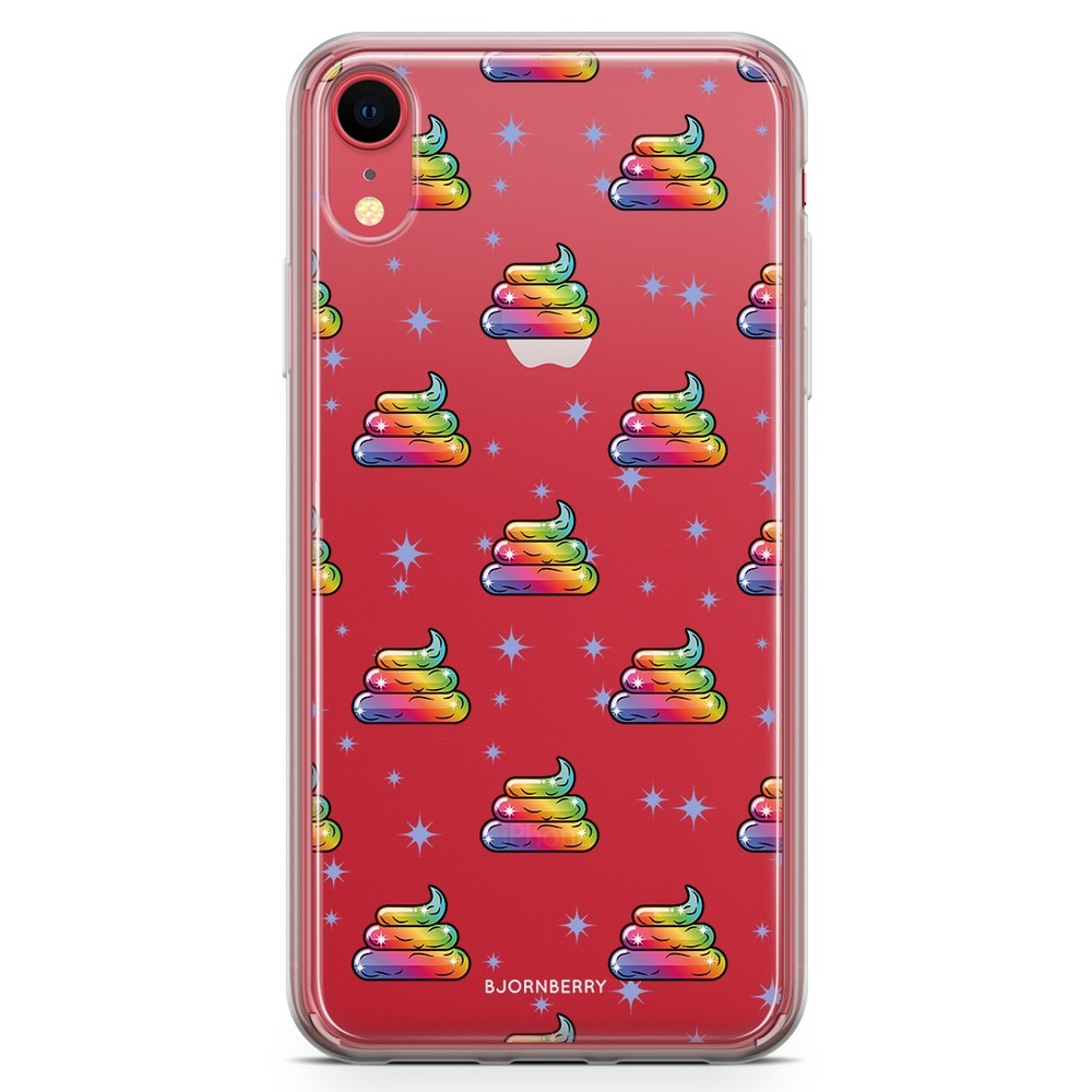 iPhone XR Fashion Case - Unicorn Poo