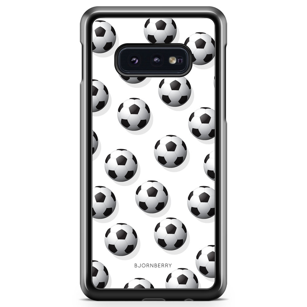 Samsung Galaxy S10e Case - Footballs Pattern