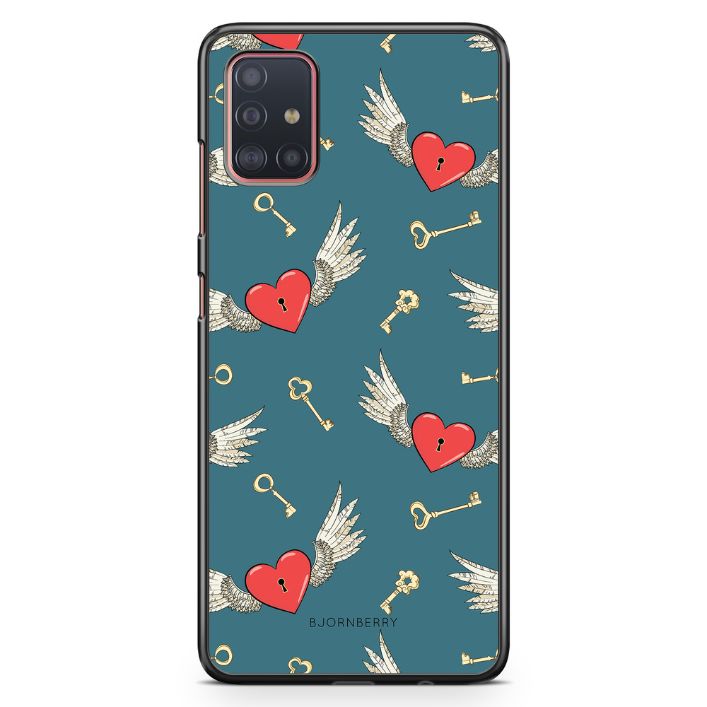 Samsung Galaxy A51 Case - Hearts 'n Wings