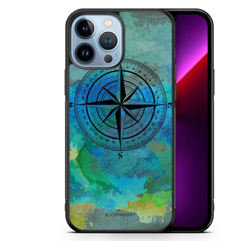 iPhone 13 Pro Max Case - Compass Background