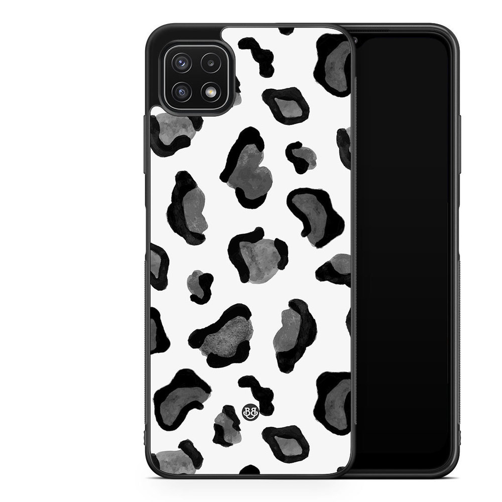 Samsung Galaxy A22 5G Case - Grey Leopard