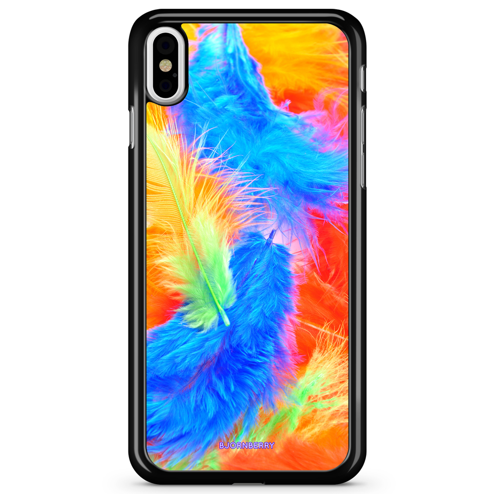 iPhone X / XS Case - Easter Feathers