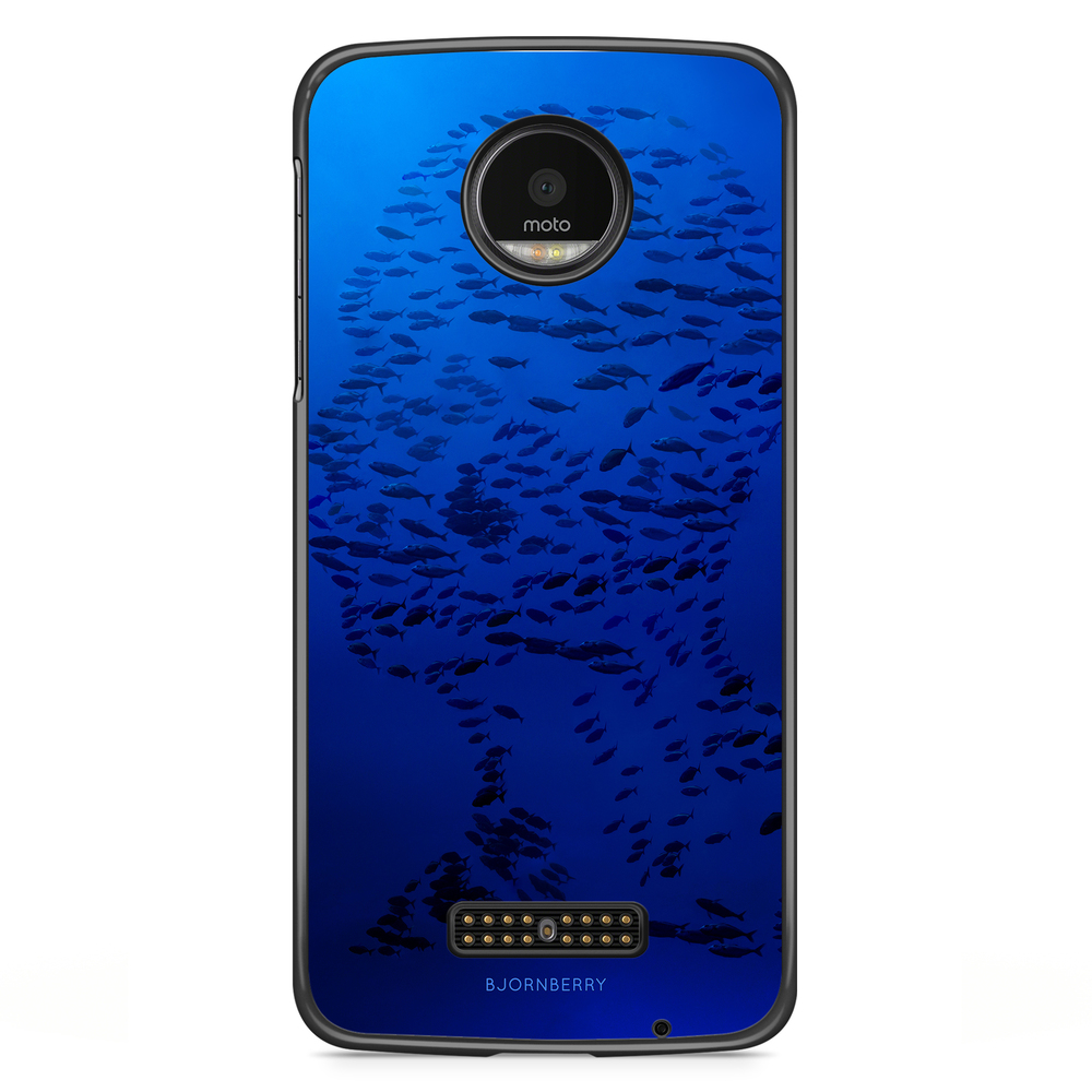 Motorola Moto Z Case - Portrait of Fish