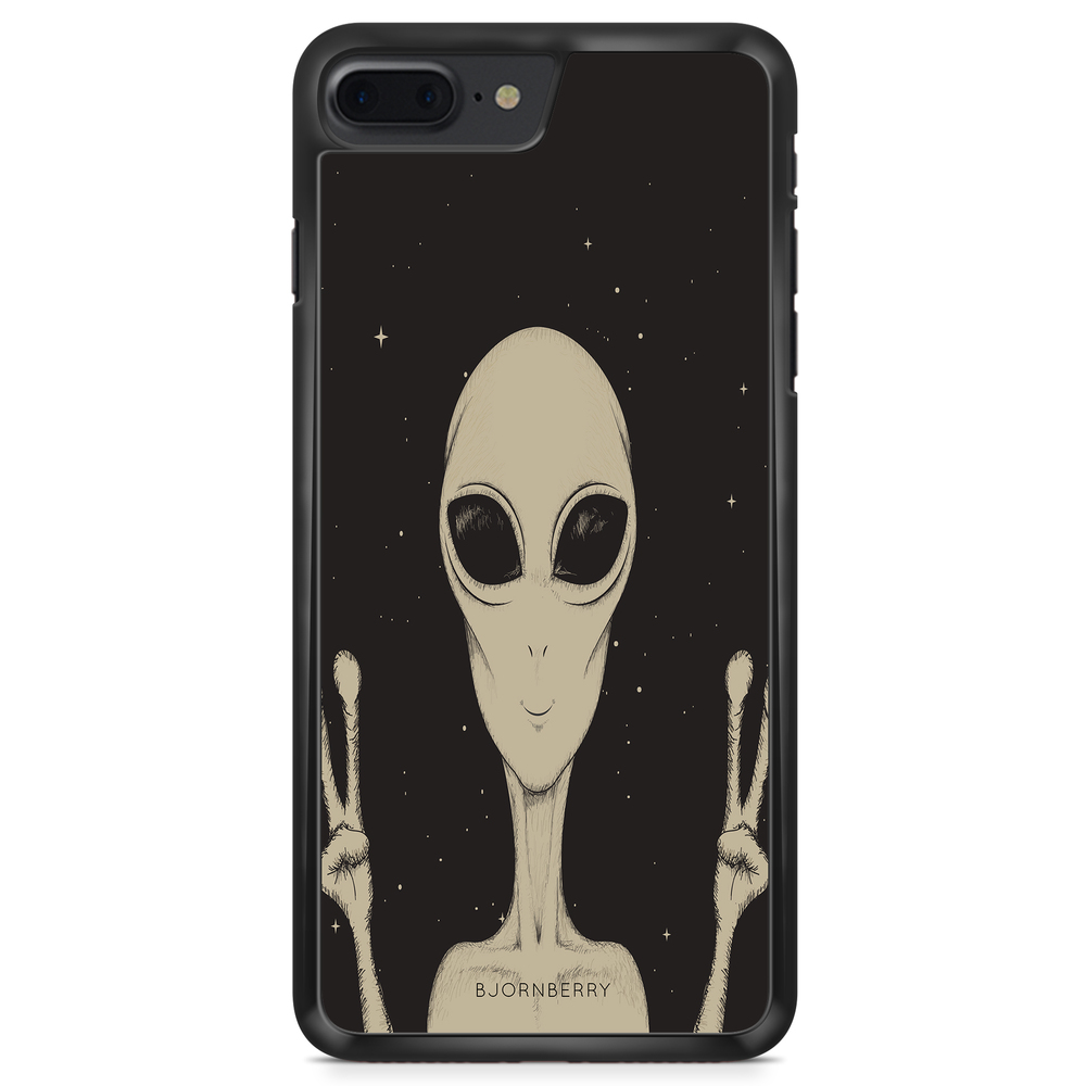 iPhone 8 Plus Case - Peace Alien