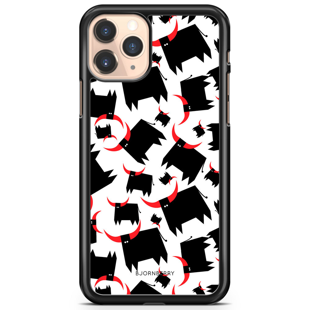iPhone 11 Pro Max Case - Bull Red Horns