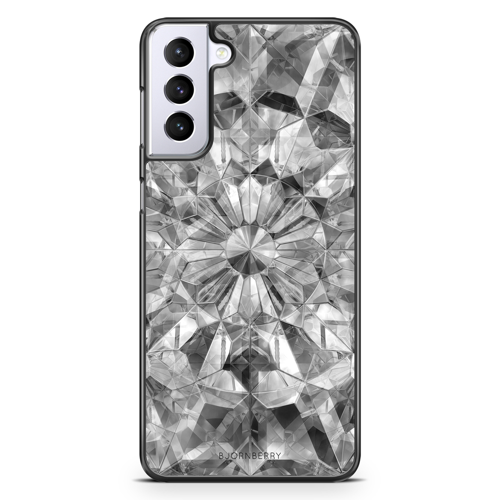 Samsung Galaxy S21 Plus Case - Grey Crystals