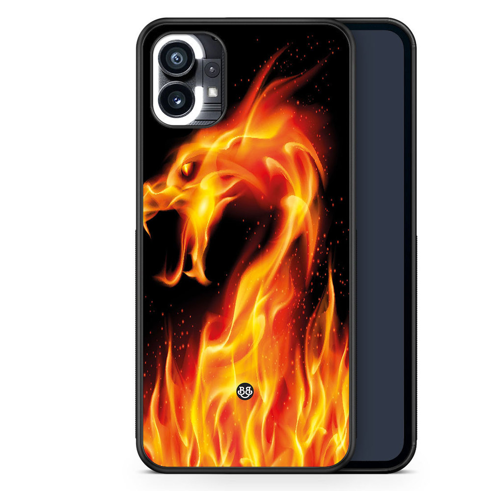 Nothing Phone (1) Case - Flames Dragon