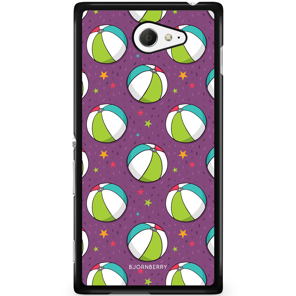 Sony Xperia M2 Aqua Case - Beach Ball