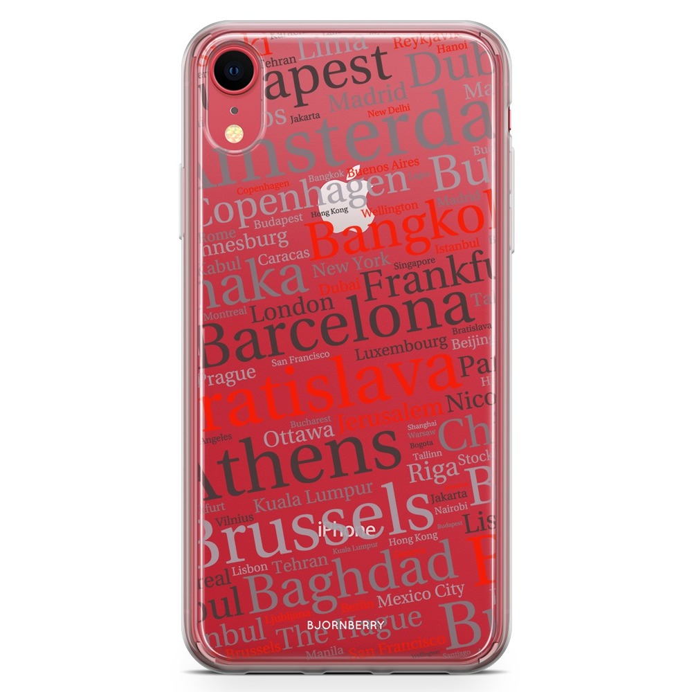iPhone XR Fashion Skal - Stadsnamn