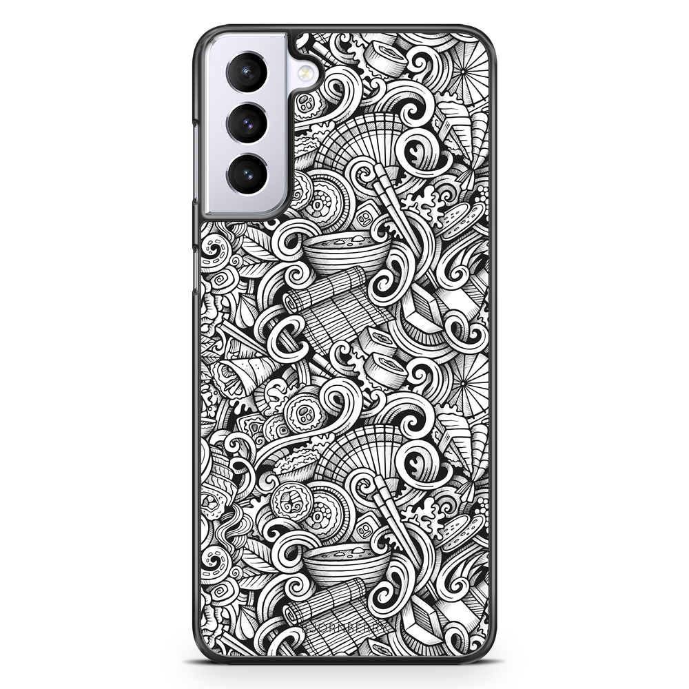 Samsung Galaxy S21 Plus Case - Japanese Pattern