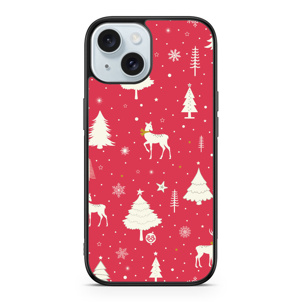 iPhone 15 Case - Red Christmas