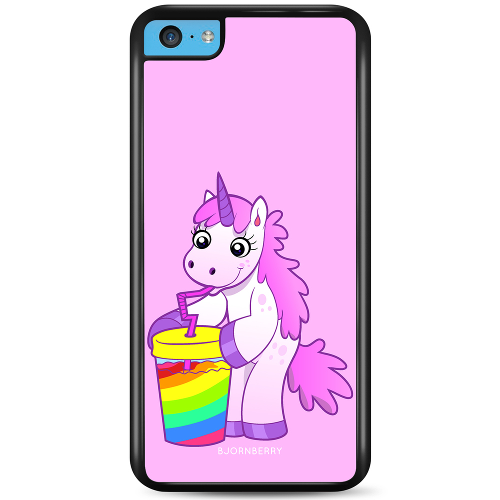 iPhone 5C Case - Drinking Unicorn