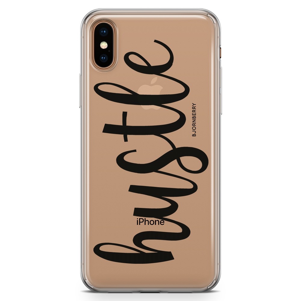 iPhone Xs Max Fashion Case - Hustle Black